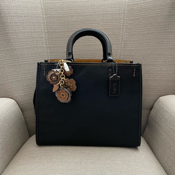 Coach Handbags - 🍁SOLD Coach Rogue 30 bag black new with tags